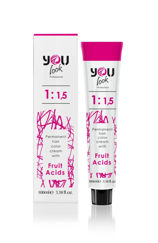 HAIR COLORING CREAM  WITH FRUIT ACIDS